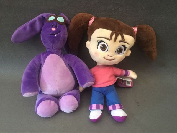 

lovely kate/mim mim purple rabbit plush toy gift soft toy 7" set of 2 y200703