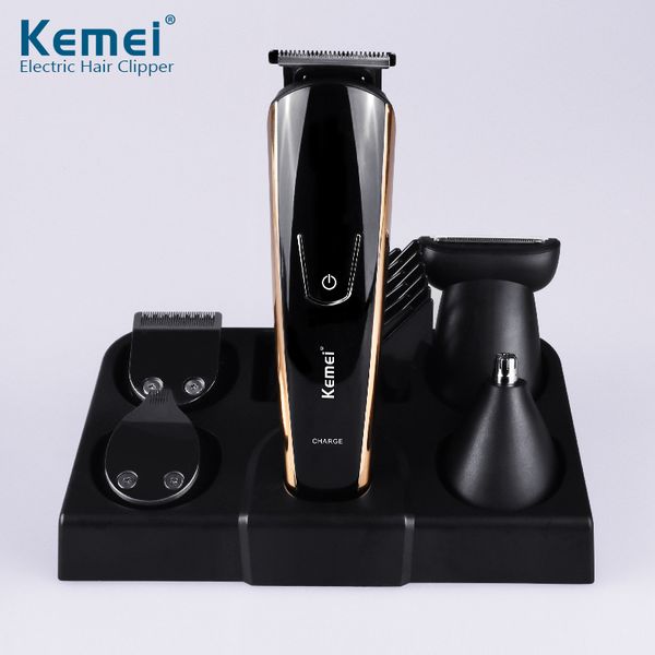 

5in1 kemei триммер волос для керамической бороды триммер электробритва kmei cliper машинка для стрижки волос кемель bdegarden klhui