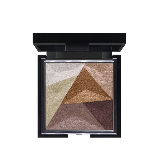 

starway 6pcs / box салон красоты wholeslae eyeshadow multi цветы 6 в 1 зеленый синий золото ультра мелкодисперсный порошок макияж палитра те