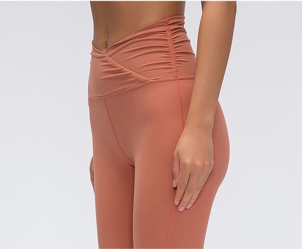 

hisimple 2020 classical 3.0 version soft naked-feel workout gym yoga tights women squatproof high waist fitness sport leggings xs-l, White;red