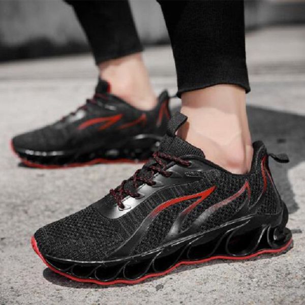 

discount running casual shoes for men original black white fire red outdoor breathable cushion mens designer trainers sports sneaker