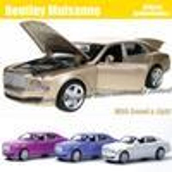 

1:32 scale diecast сплав металла модель автомобиля forbentley mulsanne collection модель мощный оттяните игрушки автомобилей с soundlight