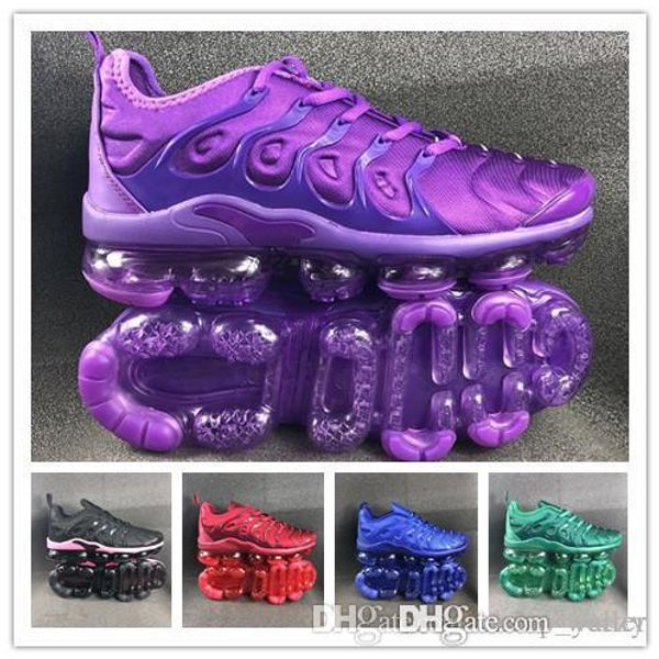 

2019 tn plus men sports shoes triple black white sunset p blue wolf grey usa designer women sport sneakers