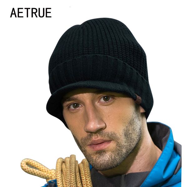 

2018 brand beanies skullies winter hat knitted caps winter hats for men women cap warm touca bonnet balaclava casual new beanie mx191130, Blue;gray