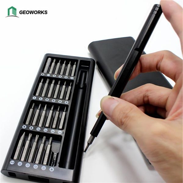 

24 in 1 screwdriver set precision mini screwdriver bits kit phone computer labcamera maintenance repair tools