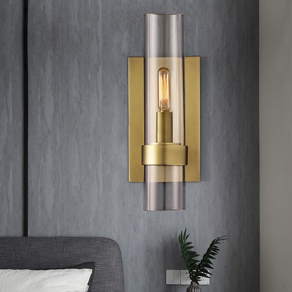 

modern luxurious wall lights nordic glass shade wall lamp for bedroom living room restaurant corridor light fixtures led sconces