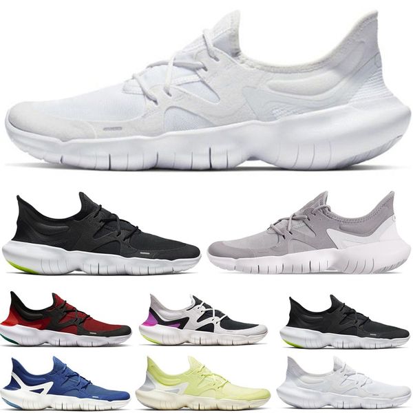 

2019 Free RN 5.0 Mens Running Shoes Male Fashion Designer Sports Sneakers Summer Cool Breathable RUN Women Lightweight Knit Shoes 35-44