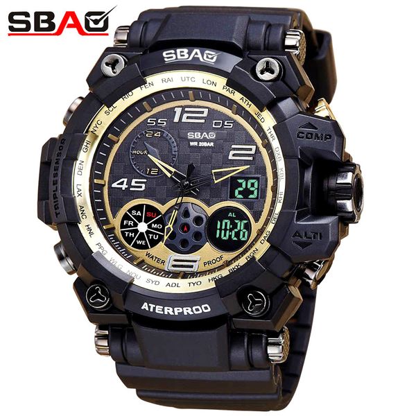 

electronic watch creative high-end students watch waterproof boys sports multi-function digital luminous