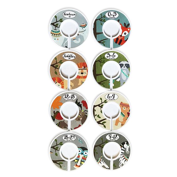 

diy детская одежда размер перегородки пластиковые для одежды артикул размер кольца делители одежды размер метки круглые вешалки стойки home