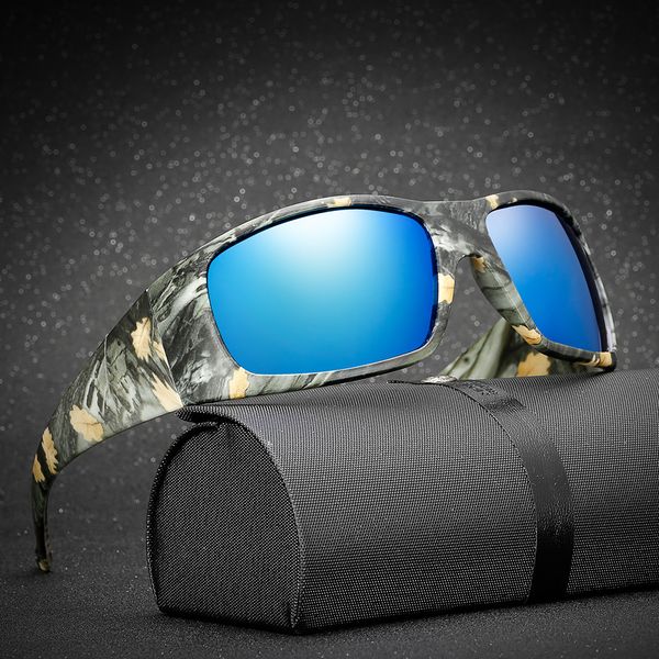 

nomanov 2018 summer style camo sports outdoor driving fishing polarized sunglasses colorful mirror lenses, White;black