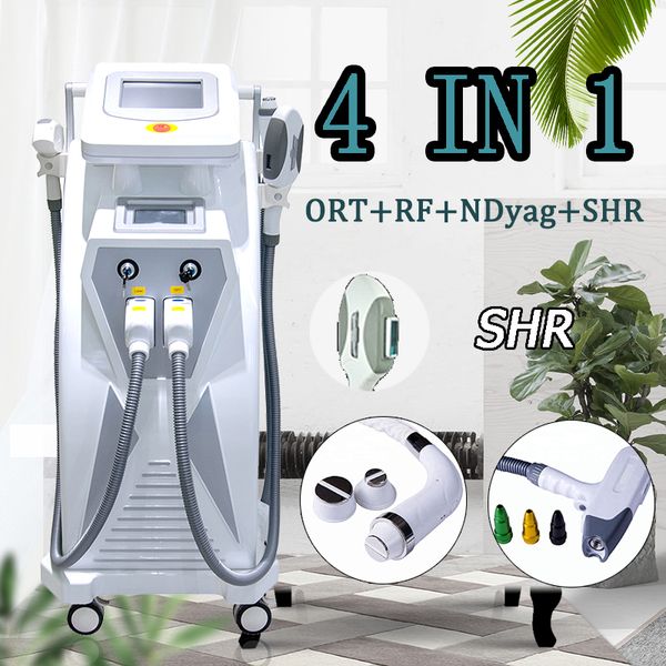 

nd yag laser tattoo removal device opt shr hair removal elight ipl ance treatment rf face lifting machine, Black