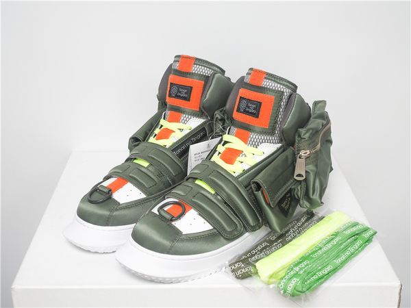 

19fw takashi murakami sneakers designer mens casual shoes casual vintage womens sneaker trainers dad shoes elastic comfortable shoe, Black