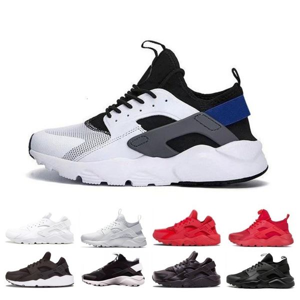 

wholesale huarache 1.0 4.0 running shoes men women khaki mint green balck white red sports athletic designer sneakers trainer 36-45