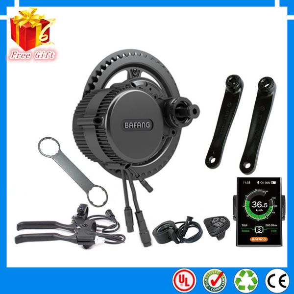 

eu us ru no taxes new bafang bbs01b bbs01 36v 250w ebike motor with c18 lcd bafang mid drive electric bike conversion kits