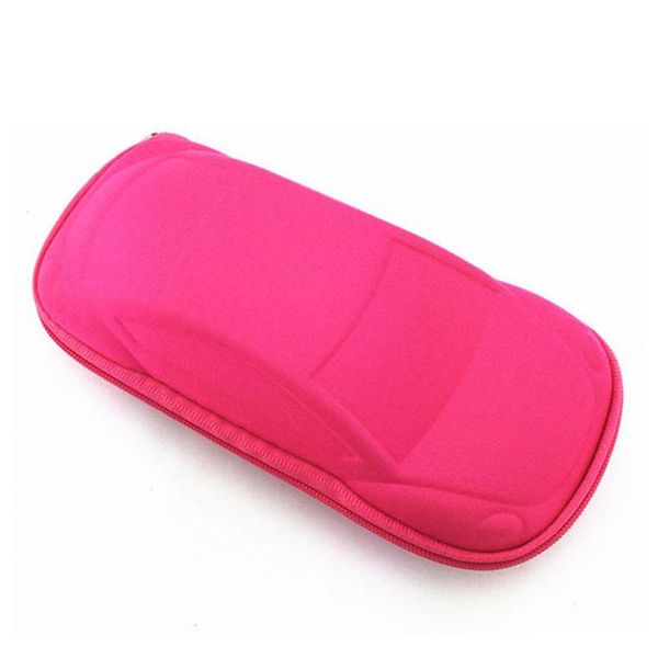 

portable kids sunglasses car case for children boys girls glasses box with zipper eyewear case eyewear accessories protector avkqz, Blue