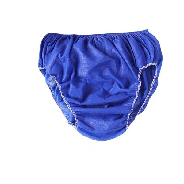 Men's or Women's Disposable Non Woven Brief Panties Travel Underwear 5pcs M-L