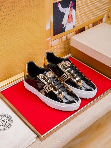 

2019a limited edition men 039 ca ual tide hoe port wild leather low hoe original packaging hoe box delivery 38 45