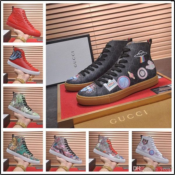 

20fw 2019 new high sneaker men damping lace-up casual shoes outdoor men comfortable vulcanize shoes zapatillas hombre deportiva ye tc0, Black