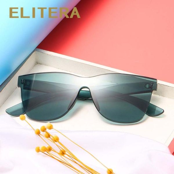 

elitera women/man sun glasses square colorful lens fashion female eyewear blue sunglasses brand designer lentes sol hombre uv400, White;black