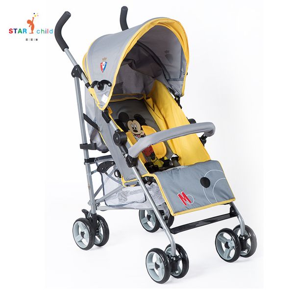 

baby stroller lightweight four-wheeled trolley baby stroller reclining sitting and folding cart kinderwagen 0-3y