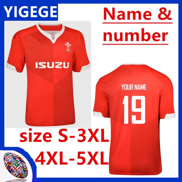 

wales wru 2019/20 home rugby shirt wales home rugby jersey 2020japan jerseys world cup fiji home jersey rugby jerseys size s-5xl (can print, Black;gray