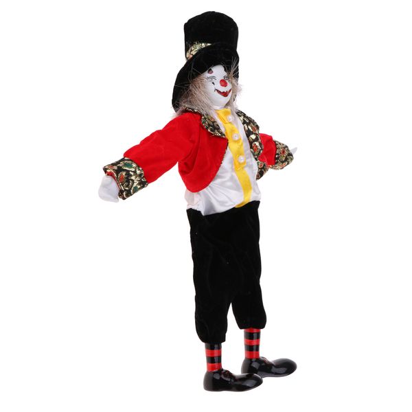 

retro 15 inch porcelain clown doll halloween christmas decoration souvenirs collections