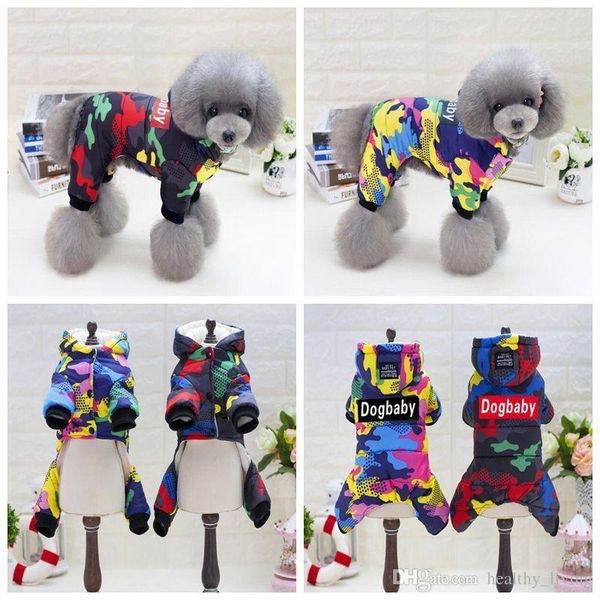 

thick camouflage winter clothes winter waterproof dog jacket coat fashion pet costume clothing warm coat for chihuahua qualit