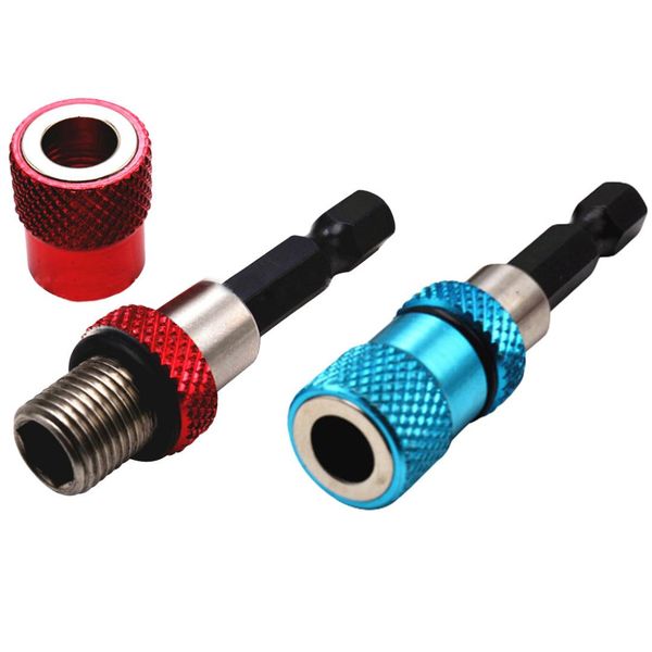 

1/4 hex shank electric drill magnetic screwdriver bit holder stainless steel magnetism limit adjustable extension rod
