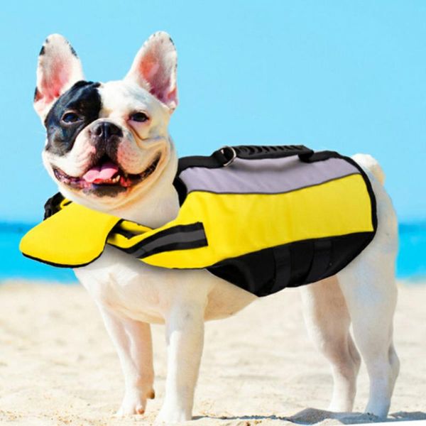 

надувная собака спасательный жилет светоотражающая безопасность складной спасательный жилет портативный регулируемый плавательный жилет