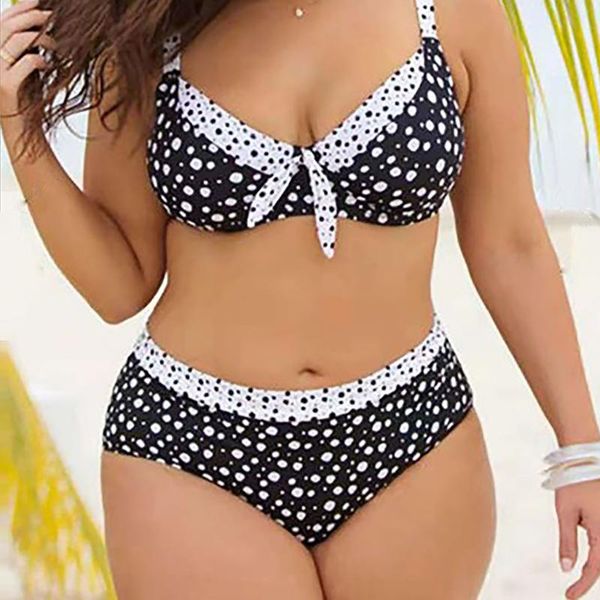 

bikini 2020 women's plus size print striped split swimsuit beachwear swimsuit biquini brazilian summer beach bathing suit, White;black