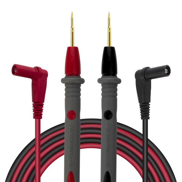 

1000v 20a probe test lead + alligator clips clamp cable wire test for multi meter tester digital multimeter ic pins
