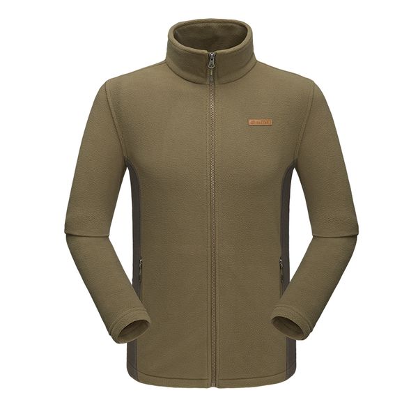 

tecfleece jacket men outdoor sport coat spring autumn windproof polartec anti-static warm camping fishing hiking jacket male, Blue;black