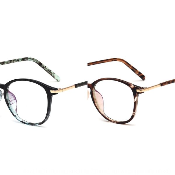 

l'oreo 9510 frame round plain men's and women's art students glasses glasses frame, Silver