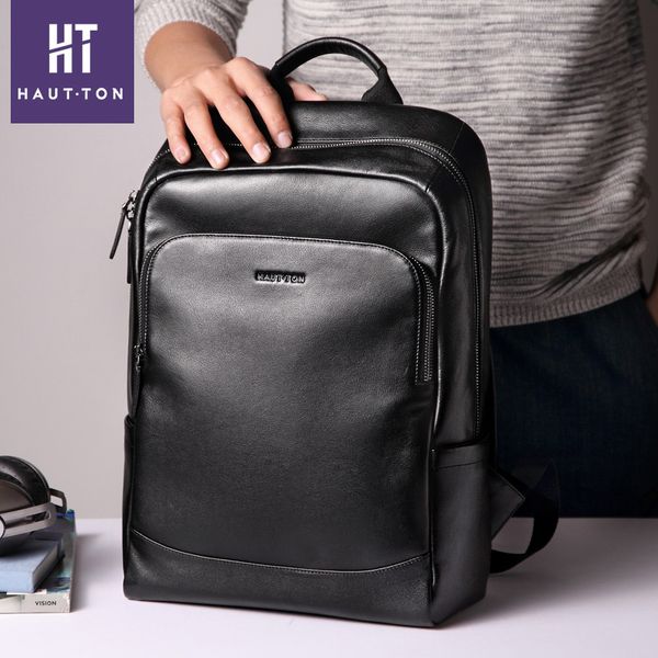 

cross border exclusive houghton backpack outdoor sports backpack large capacity travel bag business leisure real leather bag