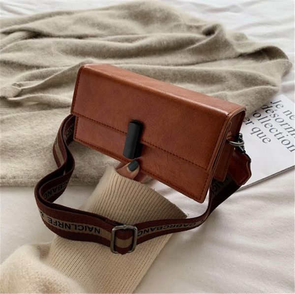 

стильная универсальная винтажная квадратная сумка дизайнерская сумка через плечо cross body ph-cfy2003192#