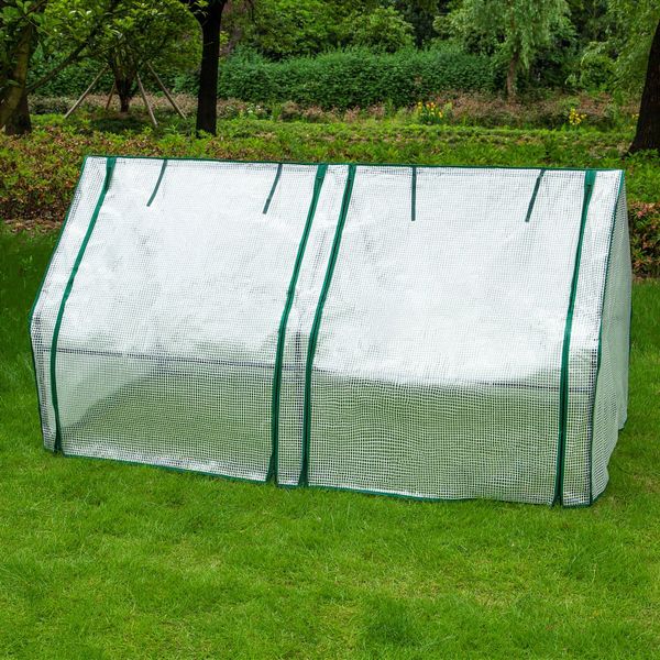 

180x90x90cm plant warm room flower greenhouse multi-meat green insulation cover outdoor roof balcony flower nursery warm tent