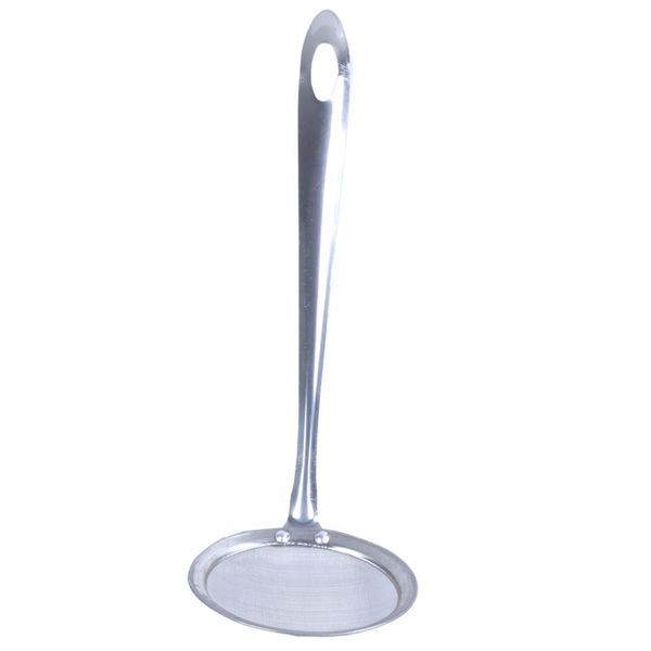 

главная кухня серебряный тон сетка из нержавеющей стали ковш ситечко 25x7. 5cm продвижение