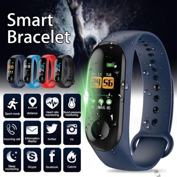 

2019 smart braclet 0.96in tft screen heart rate sports waterproof sleep monitoring watch msd-ing