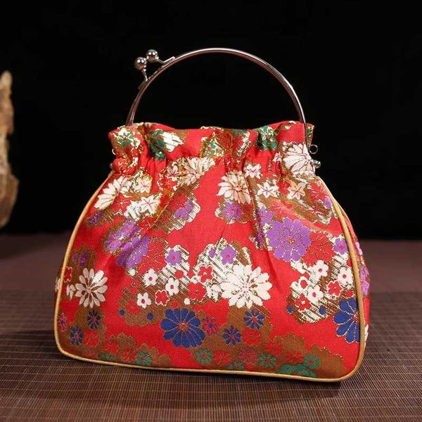 

retro handbags women's bags fashionable women's bags gold silk brocade retro handbag features cheongsam dinner
