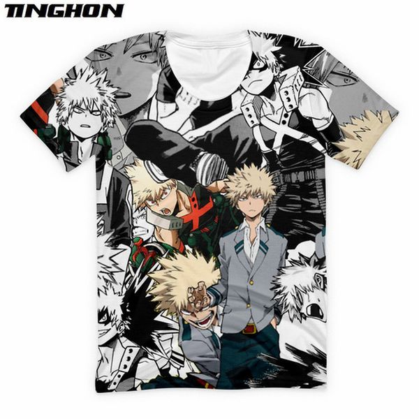 

funny cool hip hop streetwear black white pullovers angry bakugou katsuki collage hooides plus size xs 6xl 7xl