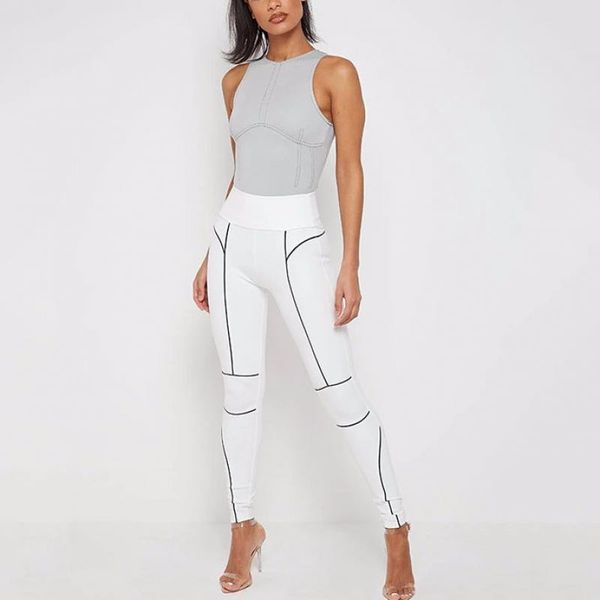 

women leggings exercise fitness leggings push up workout female pants high wasit push up legins workout female pants, White;red