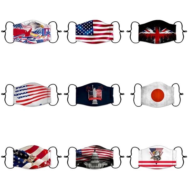 

12 constellation face mask reusable cartoon print designer dustproof mask ultraviolet-proof washable running riding bike protective mask #51