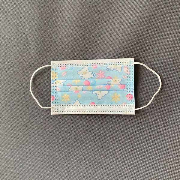 

masks child cartoon disposable mask for print green non-woven breathable girls dog anti fa pollution boys respirator kids mouth h mejw