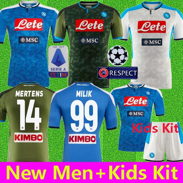

2019 20 serie a naples napoli home soccer jerseys napoli blue football jerseys shirt for men 19 20 hamsik .insigne player shirt, Black;yellow