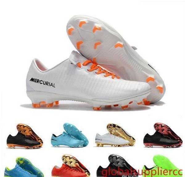 

white mens soccer cleats mercurial superfly cr7 men soccer shoes high ankle cristiano ronaldo classic football boots