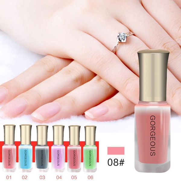 

35# new nail polish 10ml candy nude color translucent quick drying nail varnish polish manicure art tool
