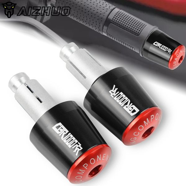 

motorcycle handlebar end grips hand cap hand bar end 7/8"22mm for cbr1000rr cbr 1000rr 1000 rr fireblade sp 2004-2007