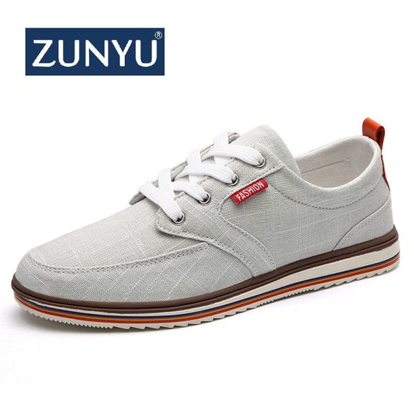 

zunyu men casual shoes 2019 canvas shoes men breathable casual canvas walking chaussure homme factory sales, Black