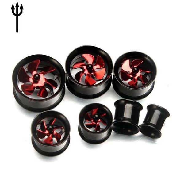 

мужчина женщина уха манометры мода пирсинг ювелирные изделия вилки top уха качество пирсинг expander оптом, Silver