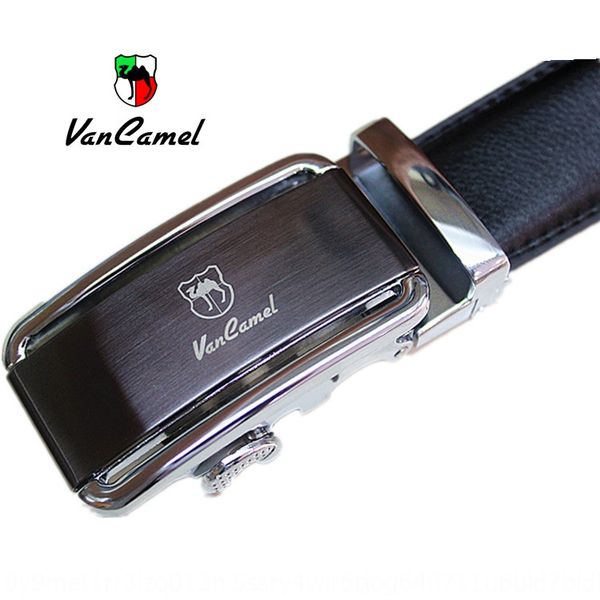 

diaxs western regions camel men's automatic buckle western regions outdoor camel hu wai belt full genuine cowhide high-end trousers bel, Black;brown